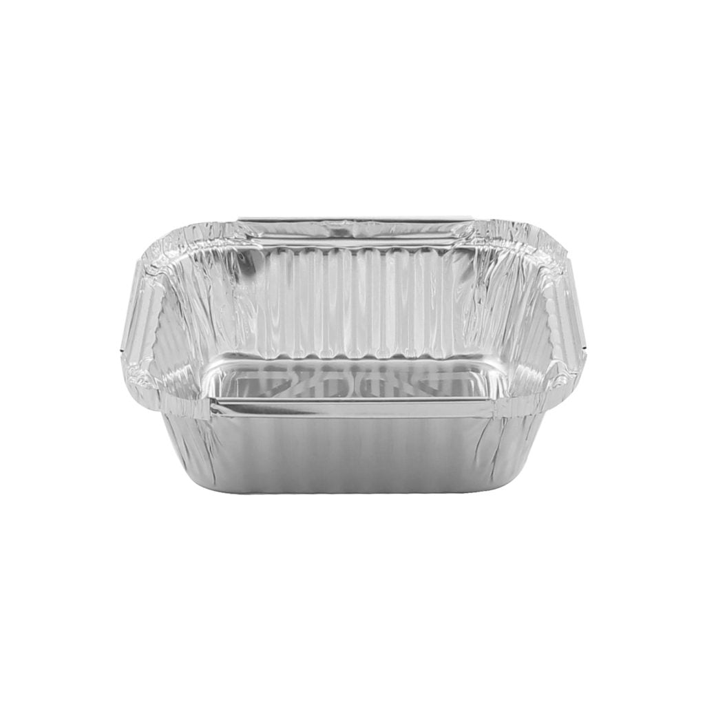 Oblong 1 Lb. Aluminum Pans - 10 Count