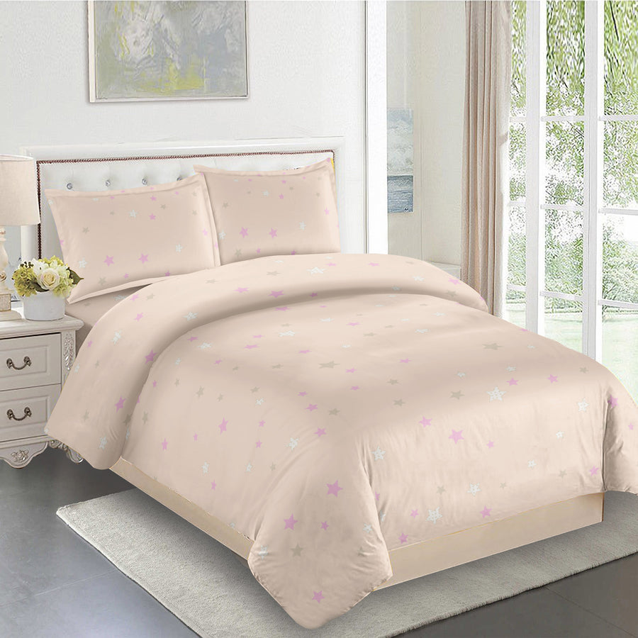 Stars Crib Bedding Set - 3 Piece