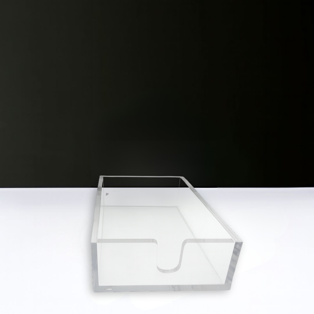 Lucite Guest Napkin Holder