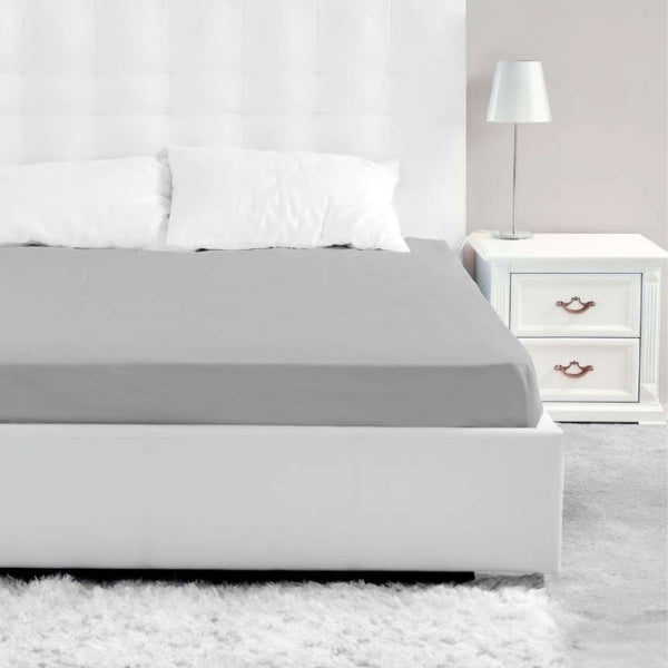 Luxe Premium 100% Cotton Fitted Sheet - The Closeout Connection