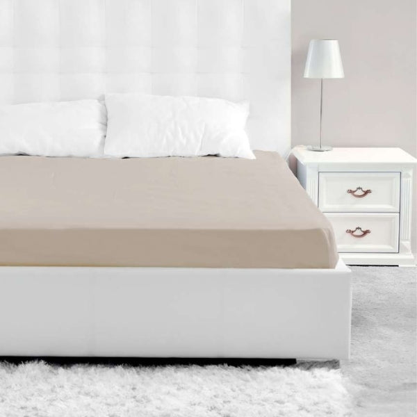 Luxe Premium 100% Cotton Fitted Sheet - The Closeout Connection