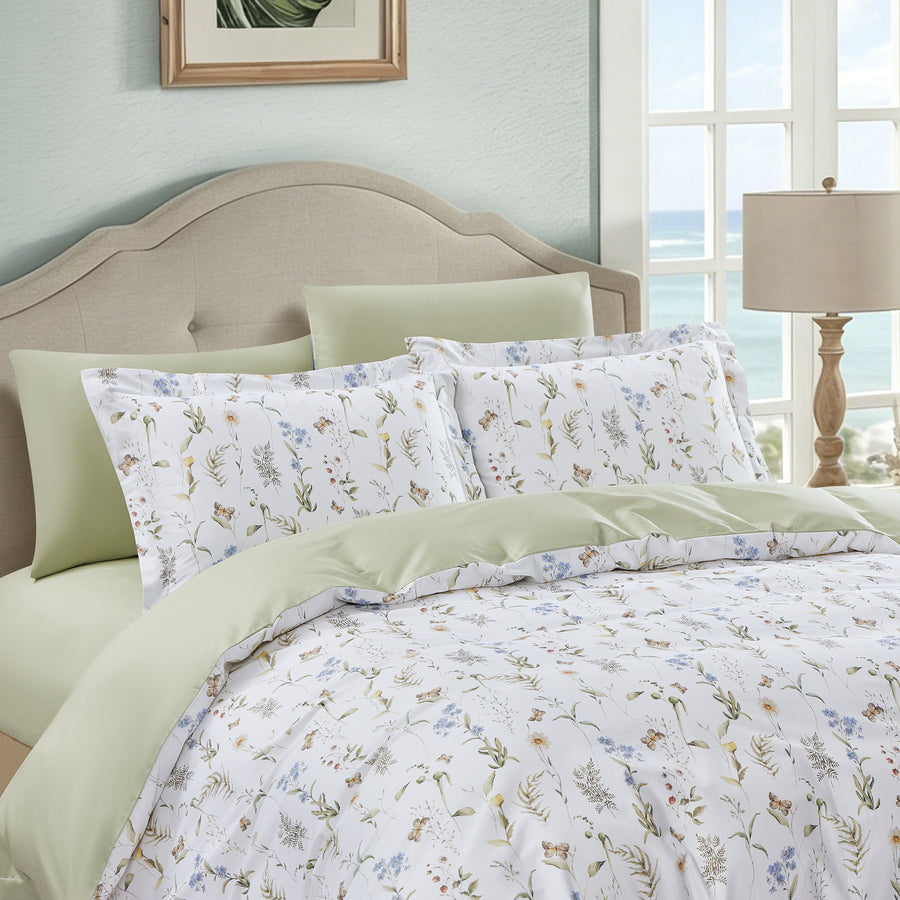 Meadowlight 8 Piece Bedding Set detail