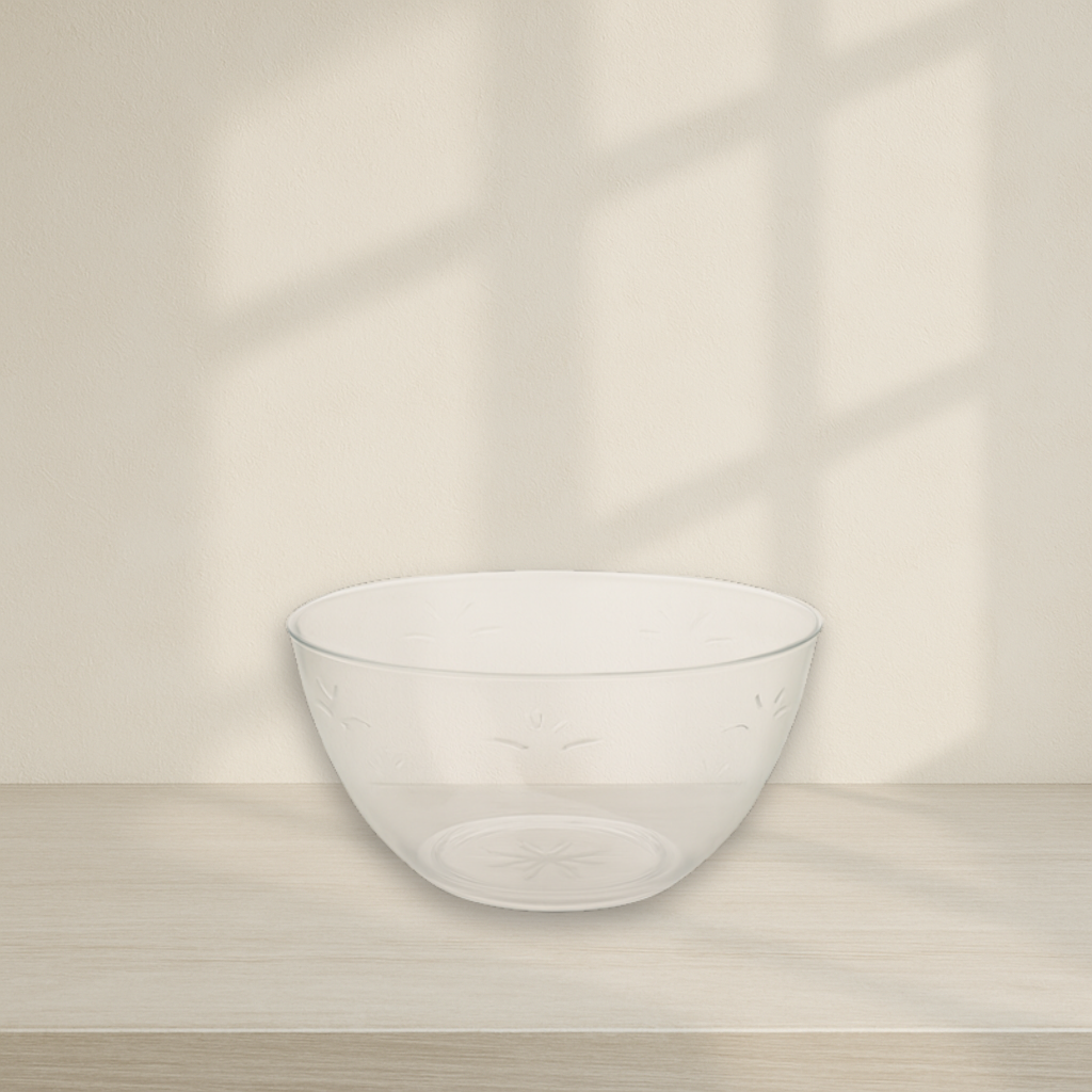 Medium Round Plastic Serving Bowl
