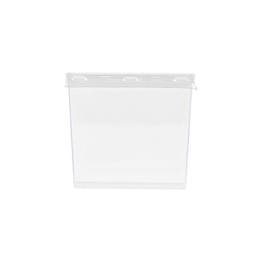 Square Cups with Lids - 10 Count - The Closeout Connection