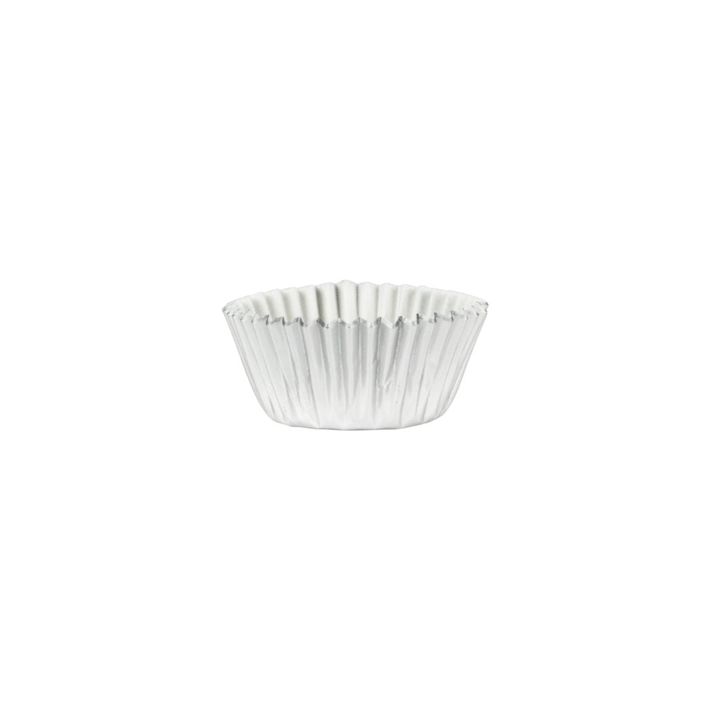 Mini Silver Foil Baking Cups - 40 Count