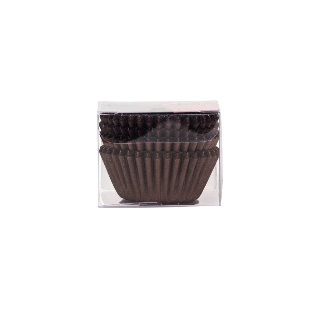 Mini Brown Baking Cups - 72 Count