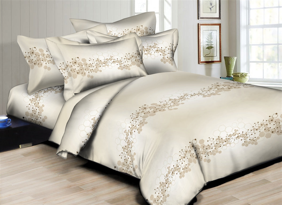 Modern Honeycomb 8PC Bedding Sets- 300 Thread Count