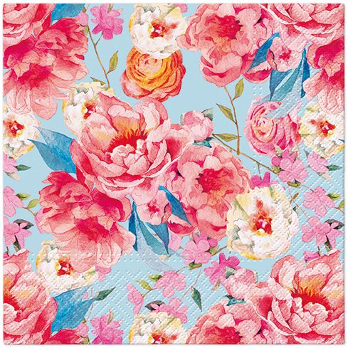 Rose Gloriette Lunch Napkin - 20 Count