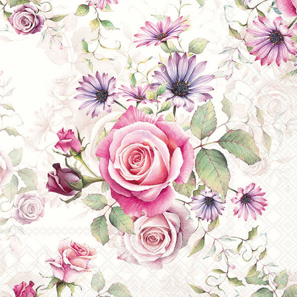 Madeline Lunch Napkin - 20 Count - The Closeout Connection