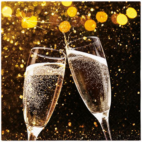 Sparks of Celebration Lunch Napkin - 20 Count - The Closeout Connection