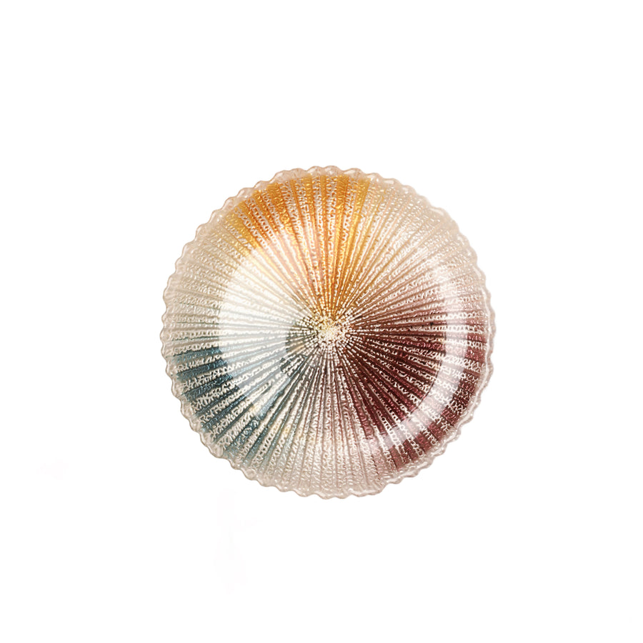 Colorful Glass plate 6" - The Closeout Connection