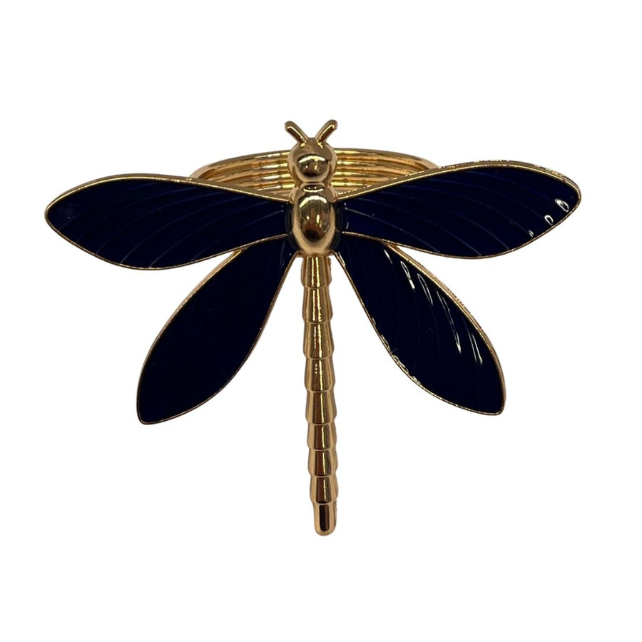 Dragonfly Napkin Ring - 4 Count - The Closeout Connection