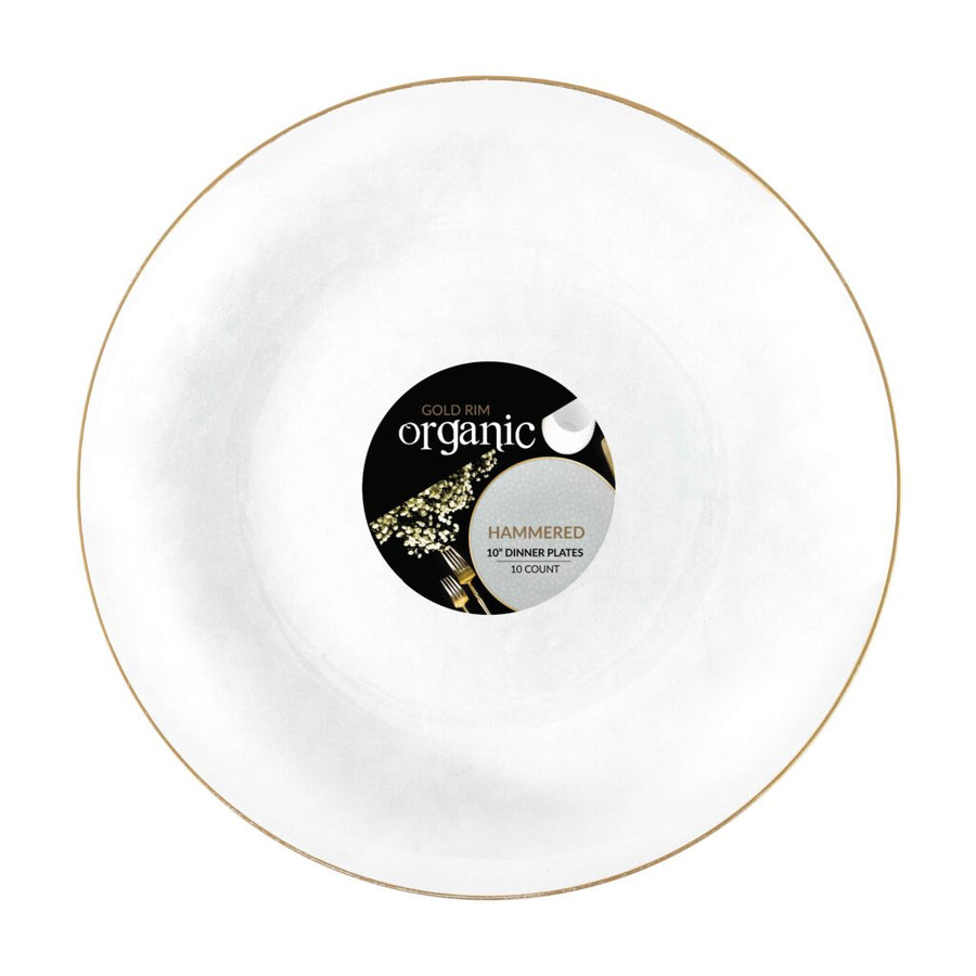White/Gold Rim- 10ct - The Closeout Connection