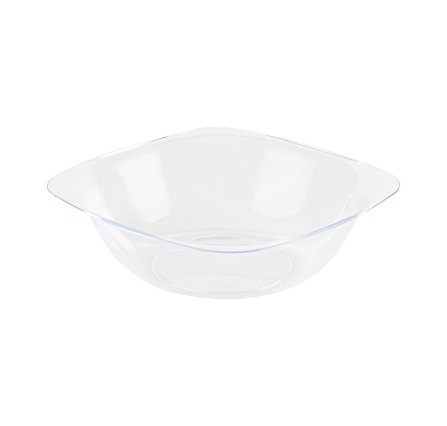 Organic Square Clear-Gold Rim - The Closeout Connection
