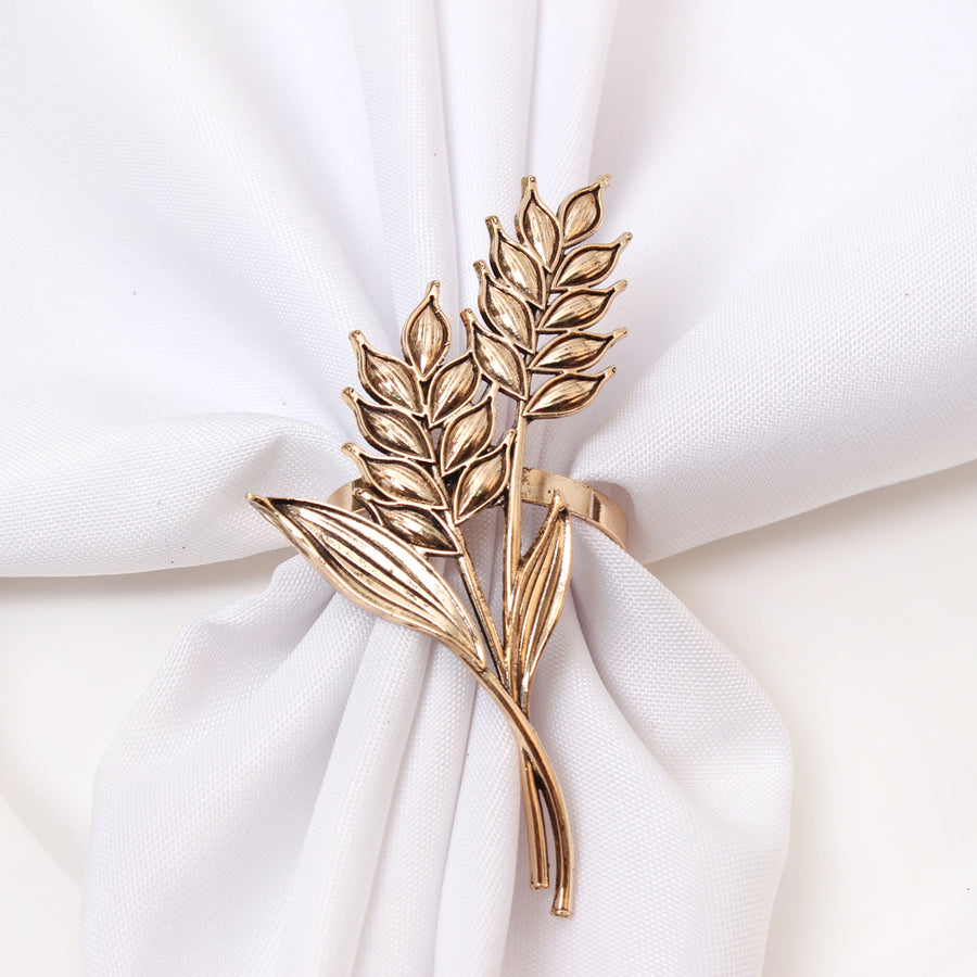 Wheat Napkin Ring - 4 Count - The Closeout Connection