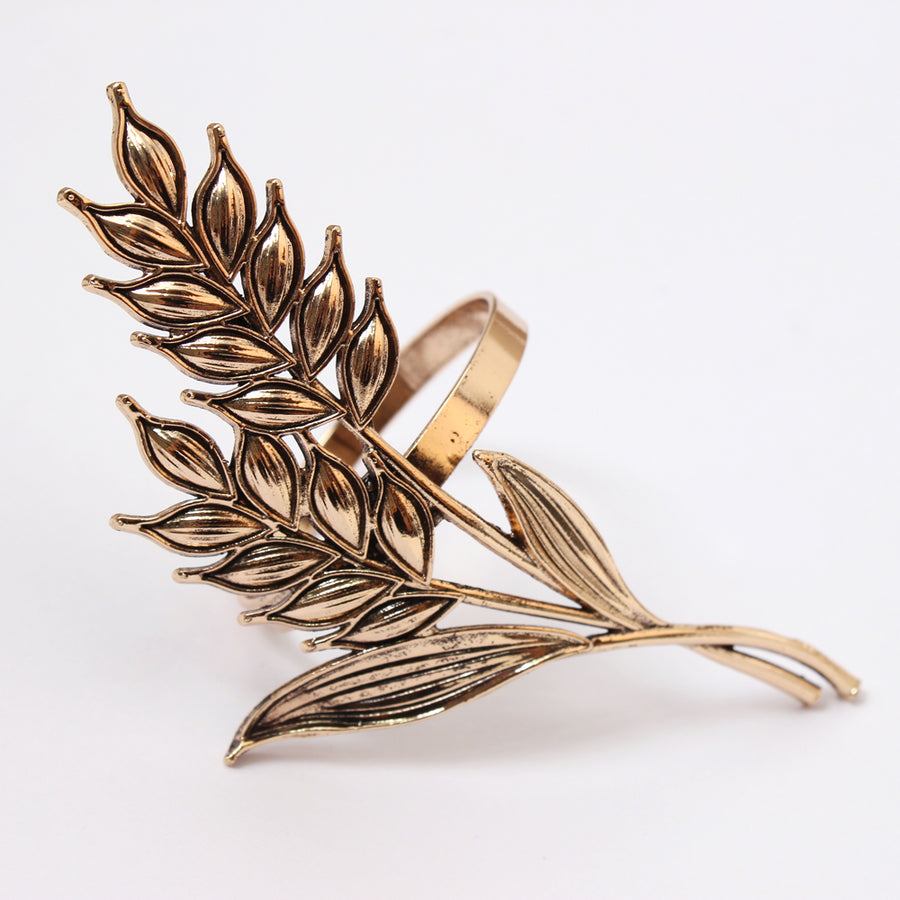 Wheat Napkin Ring - 4 Count - The Closeout Connection