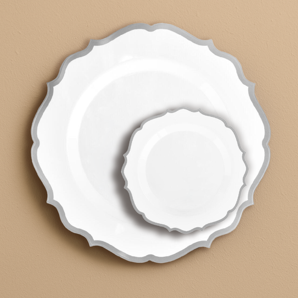 Contemporary Collection Silver & White - SALE
