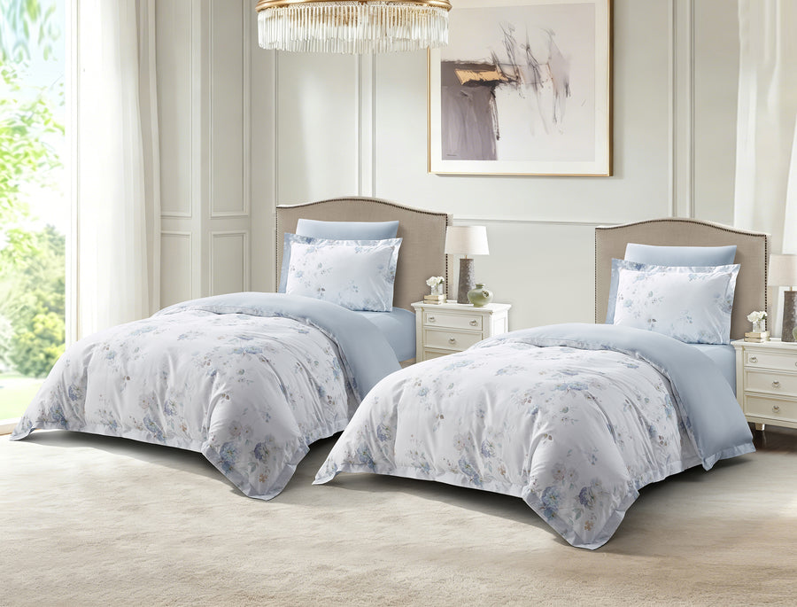 Petal Haze 8 Piece Bedding Set side view