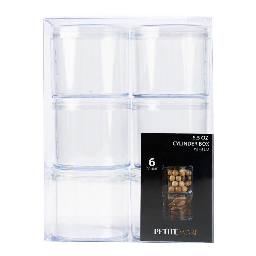 6.5oz Cylinder Box - 6 Count - The Closeout Connection
