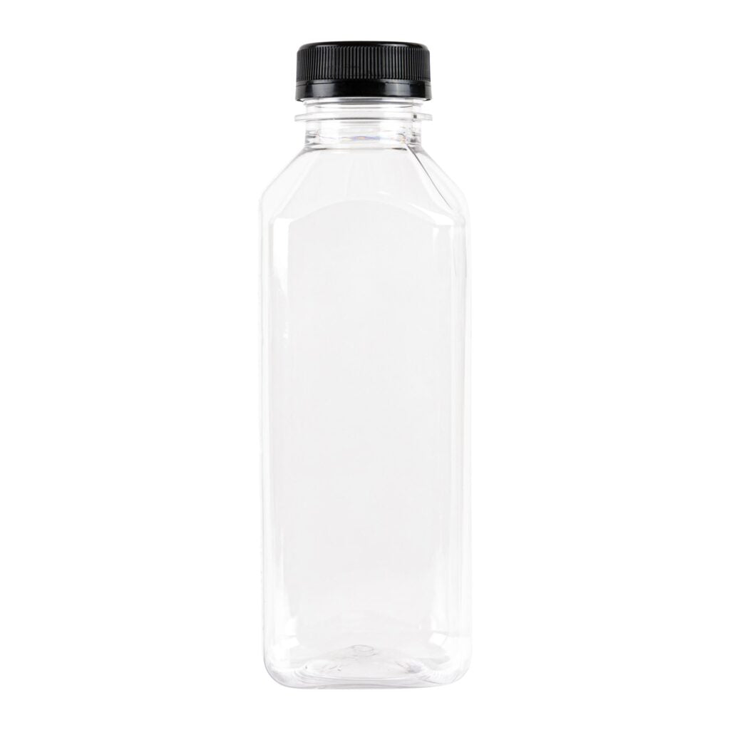 Plastic Bottles With Lids 16oz - 7 Count