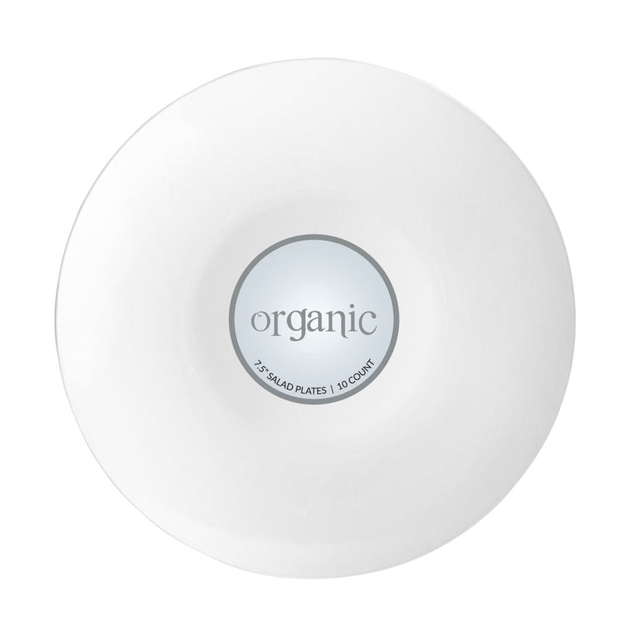 Organic Collection White Plates & Bowls
