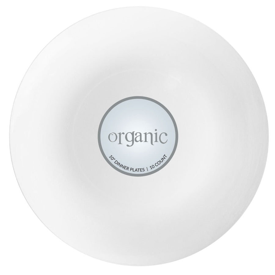 Organic Collection White Plates & Bowls