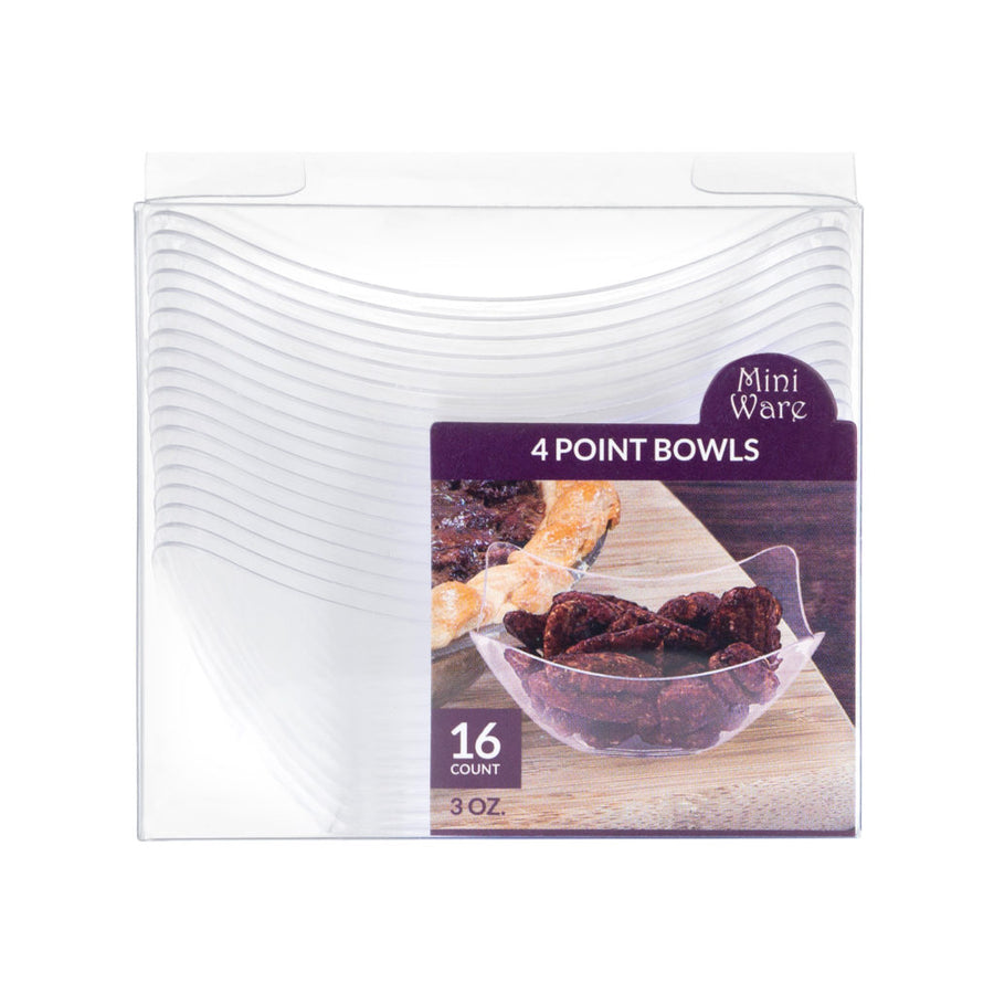 MiniWare 4 Point Bowls - The Closeout Connection