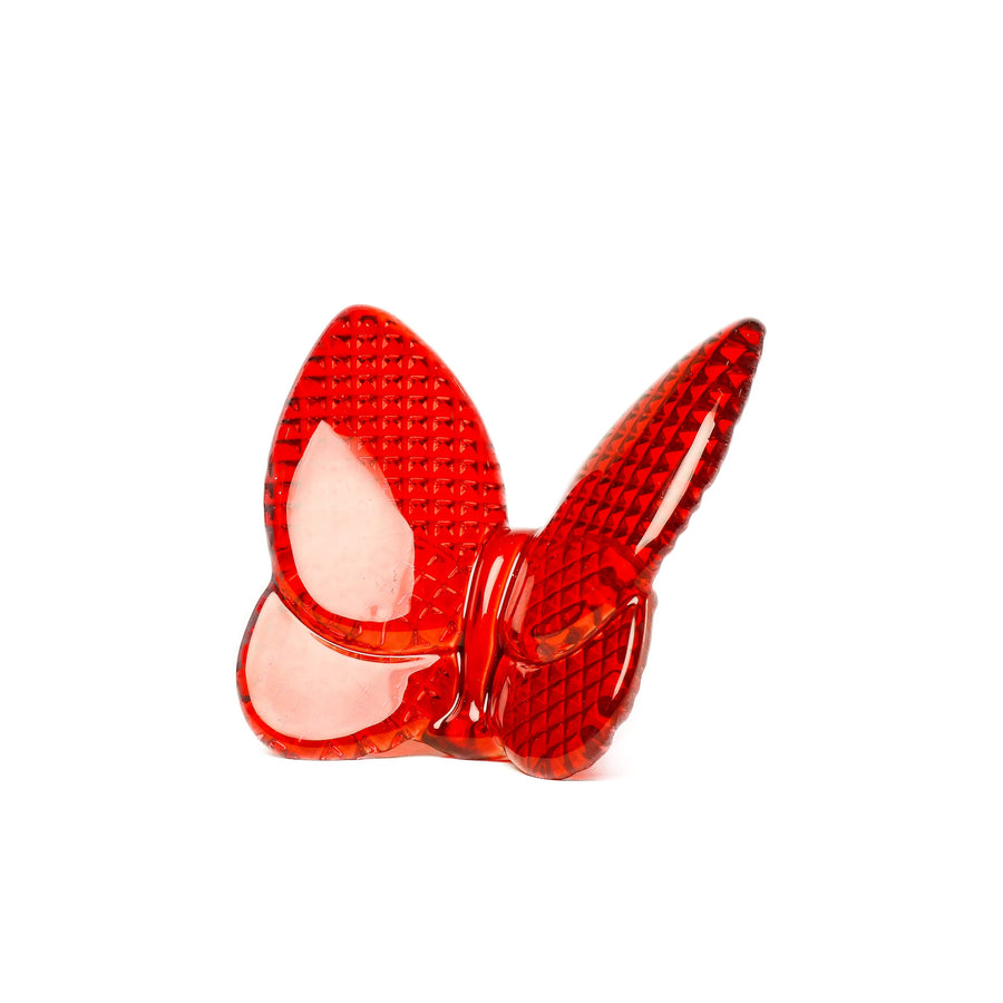 Glass Butterfly- Red - The Closeout Connection