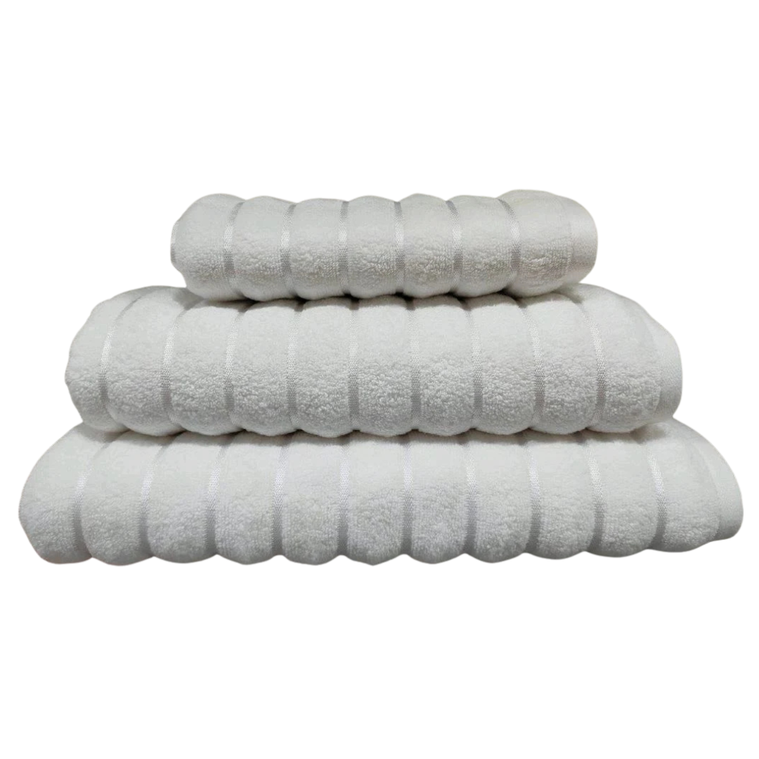 Ribonett Towel Collection Hand Towel - The Closeout Connection#Color_White