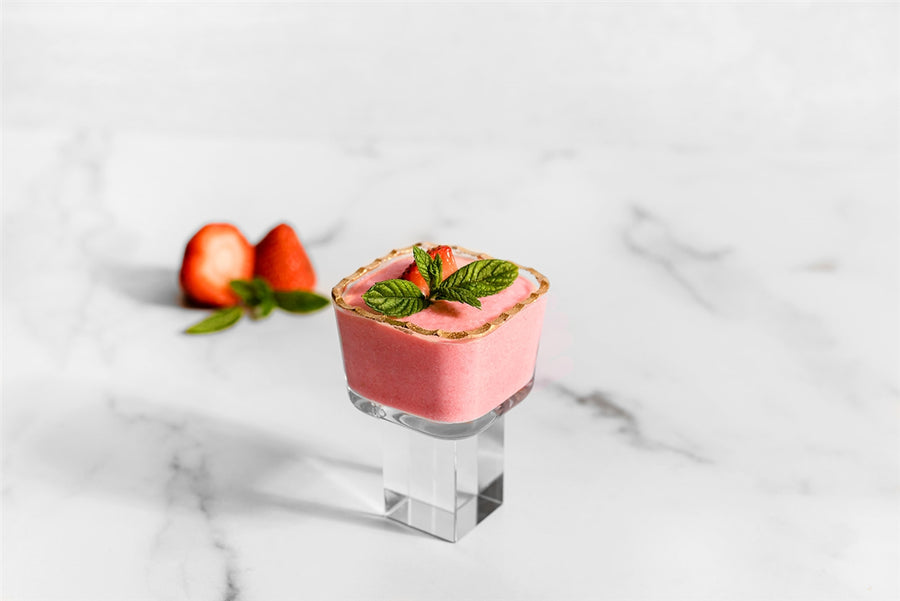Monte Carlo Gold Rimmed Mini Dessert Cups 2oz - The Closeout Connection