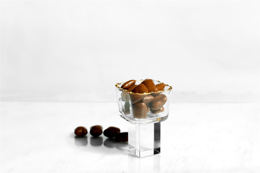 Monte Carlo Gold Rimmed Mini Dessert Cups 2oz - The Closeout Connection