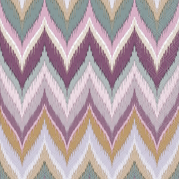 Zig-zag Lunch Napkin - 20 Count - The Closeout Connection
