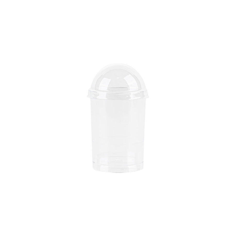 Round Cups With Dome Lids - 10 Count - The Closeout Connection