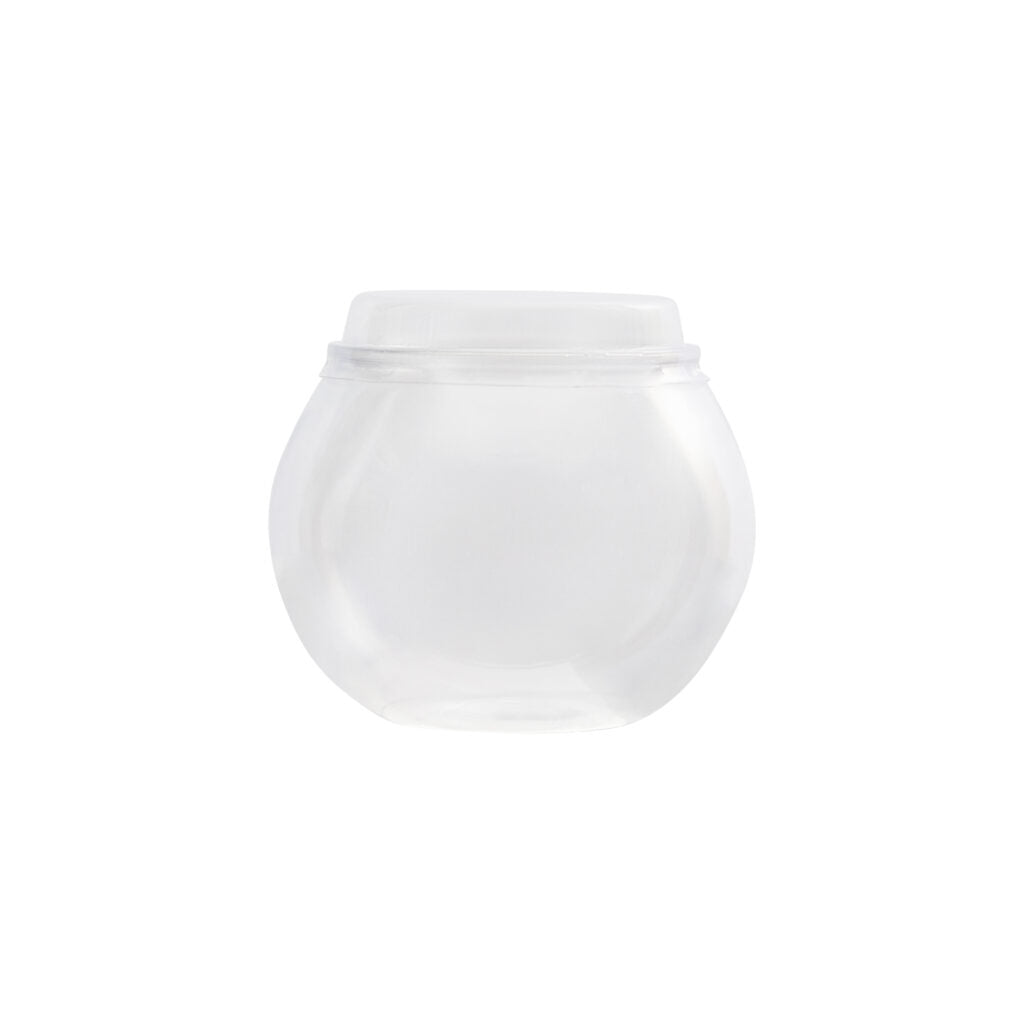 Round Mousse Cups With Lid - 8 Count