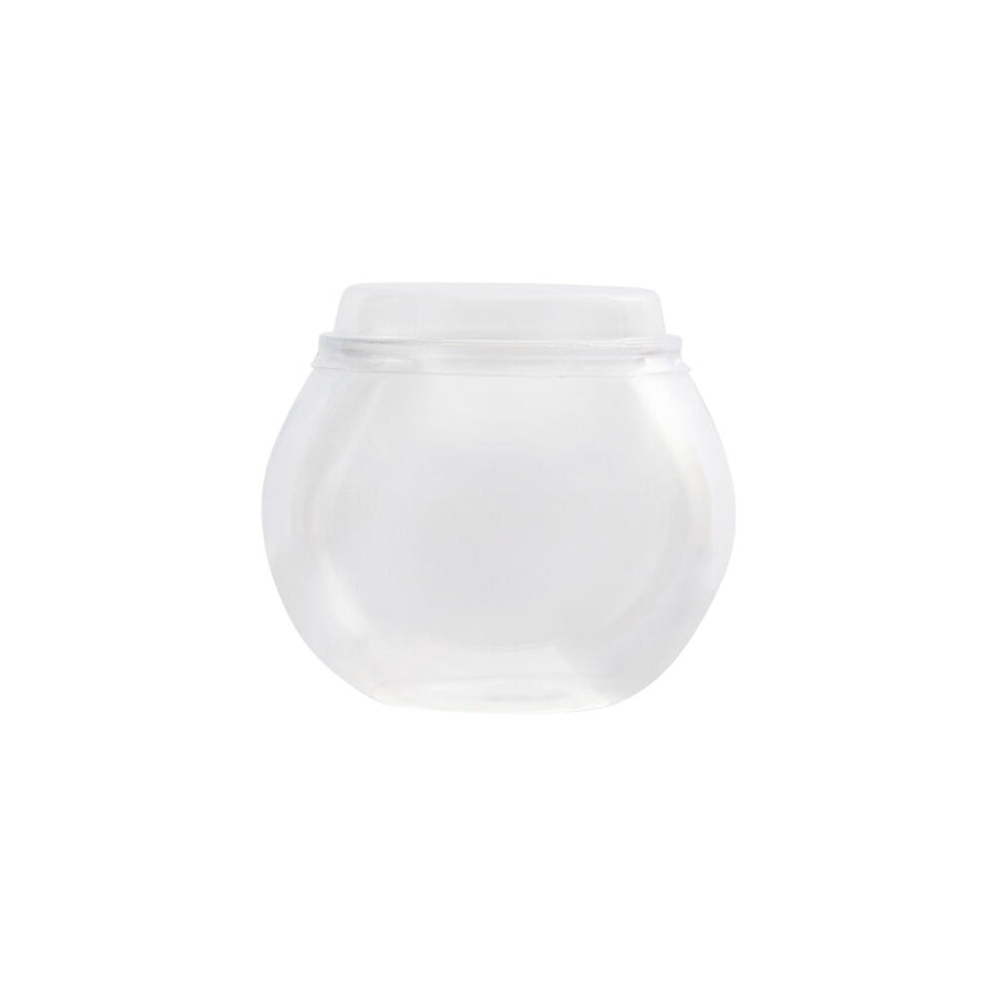 Round Mousse Cups With Lid - 8 Count - The Closeout Connection