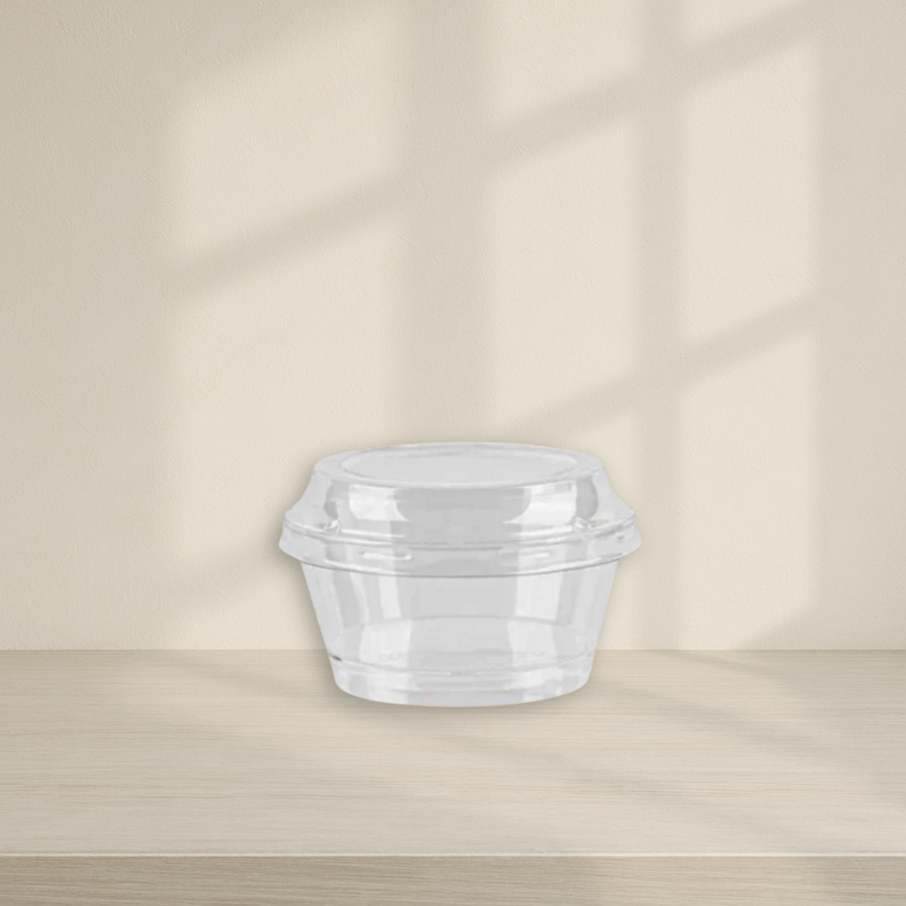 Round Bowls With Flat Lids - 10 Count