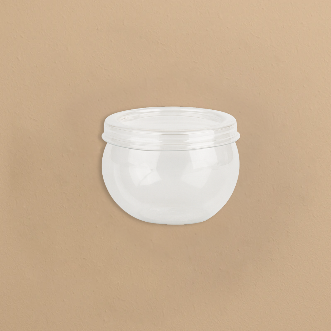 Round Mousse Cups With Lids - 6 Counts