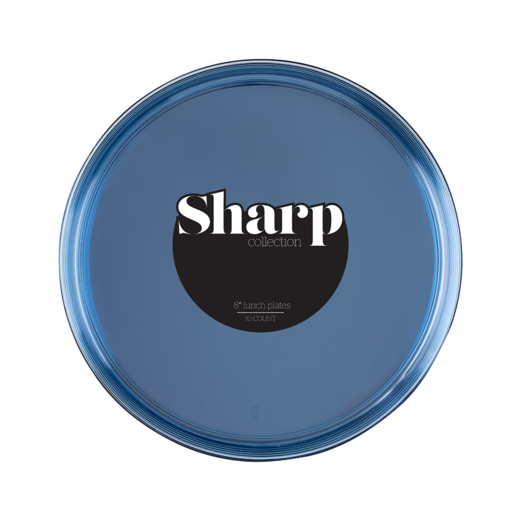 Sharp Plates - 10 Count - Blue#Color_Blue