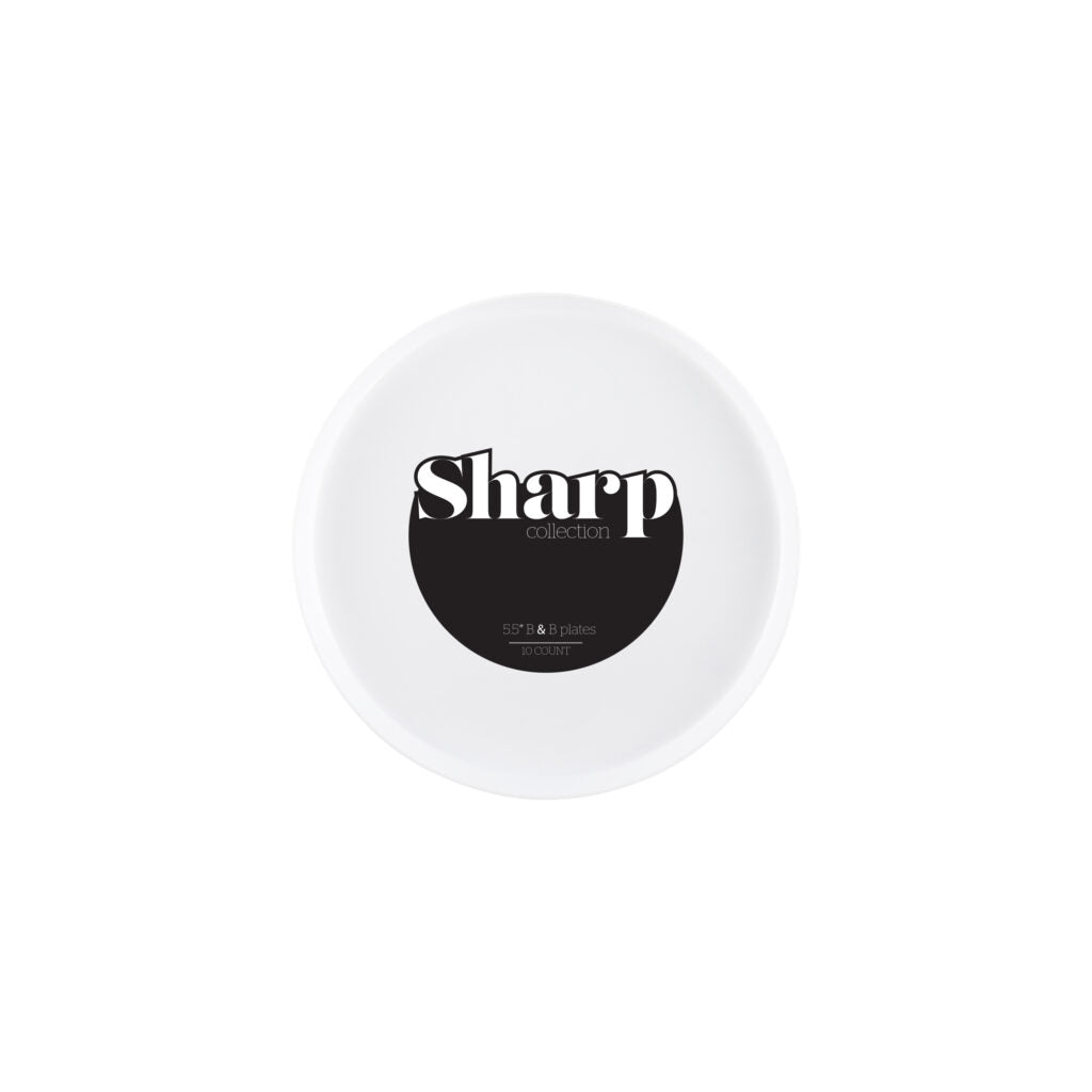 Sharp Plates - 10 Count - White#Color_White