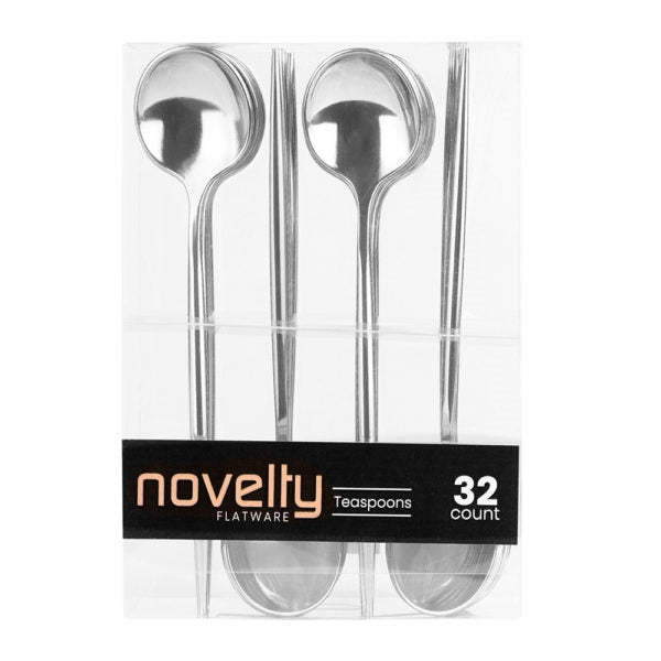 Silver Teaspoons - 32 Count - The Closeout Connection