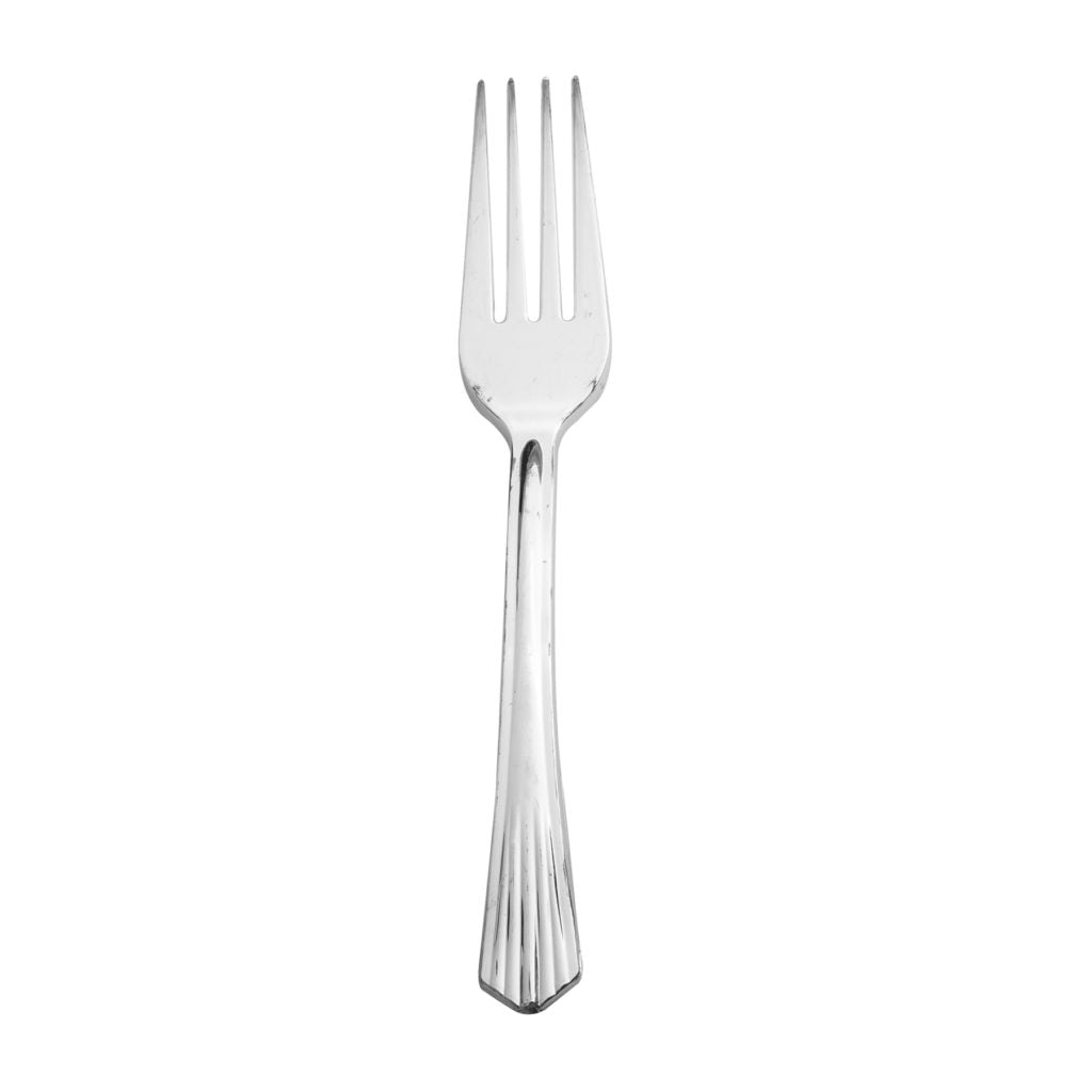 Upscale Silver Forks - 40 Count