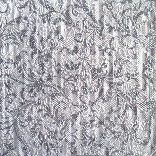 Elegance Damask Lunch Napkin - 20 Count