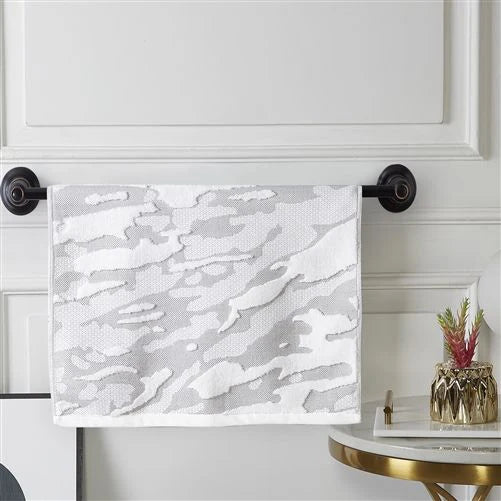Marquis Hand Towel Silver