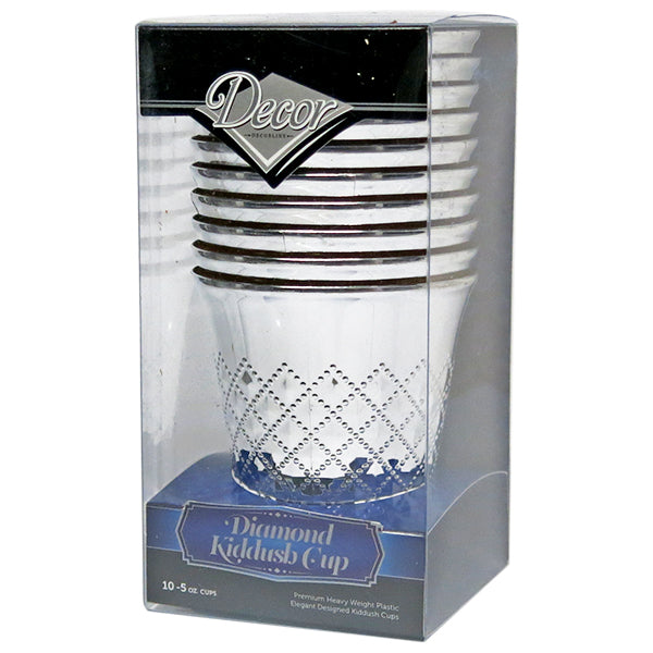Kiddush 5oz Plastic Cups - The Closeout Connection