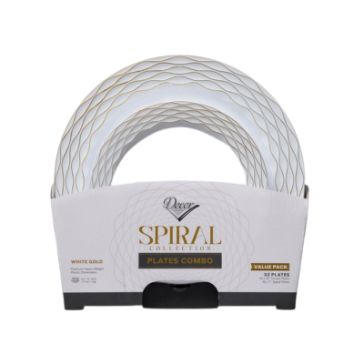 Spiral collection white/gold 32ct