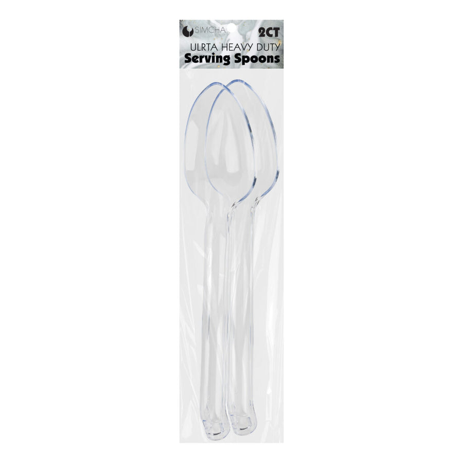 Serving Spoon Ultra Heavy Duty - 2 Count - The Closeout Connection