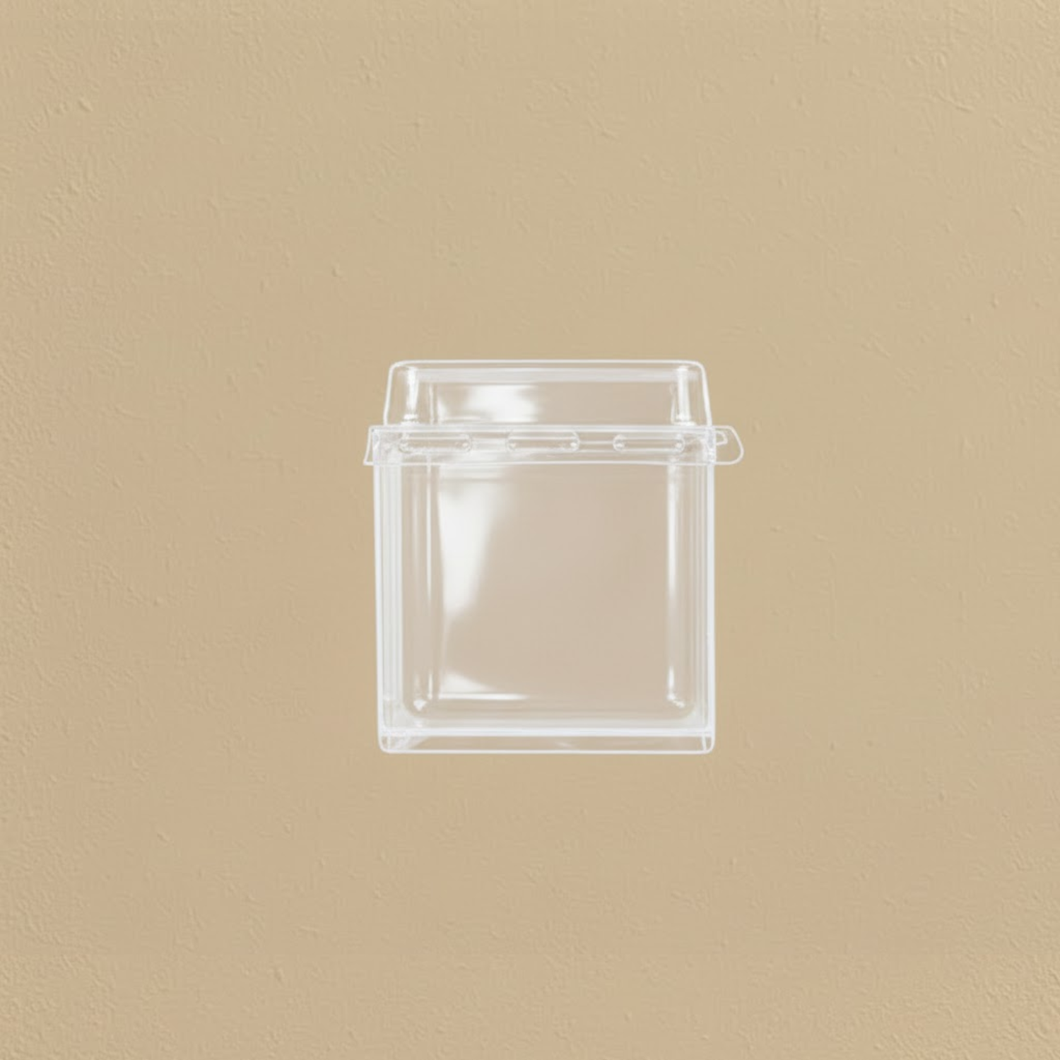 Square Cups With Lids - 8 Count