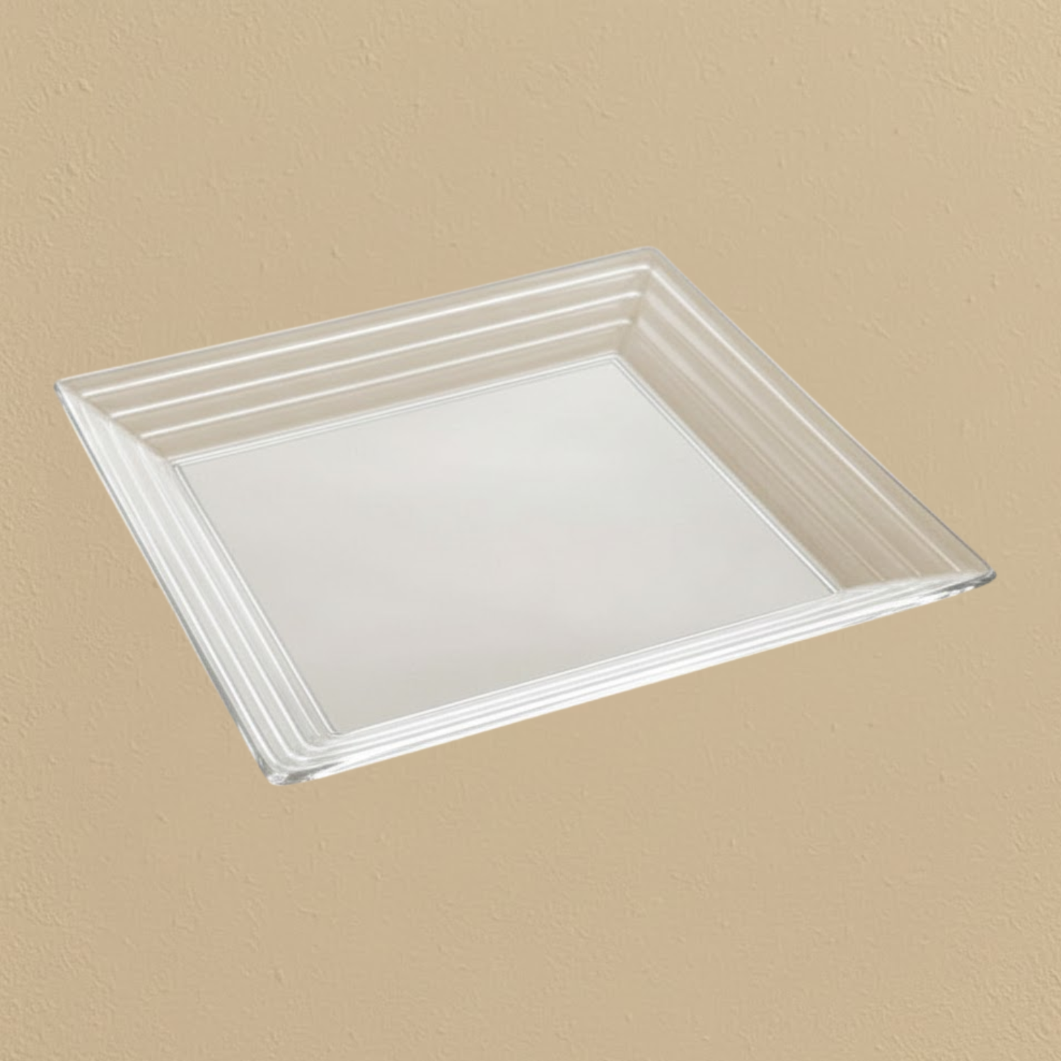 Clear Square Serving Tray
