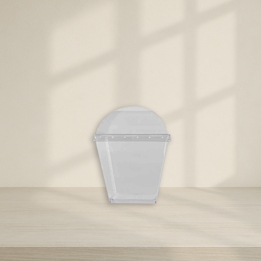 Square Cups With Lids - 10 Count
