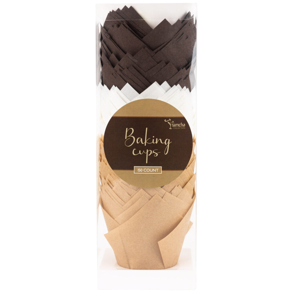 Tulip Baking Cups Solid Large - 150 Count